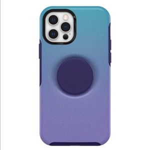 NIB! Otterbox Popsocket Phone Case for iPhone 12 Pro Max ‘Making Waves’